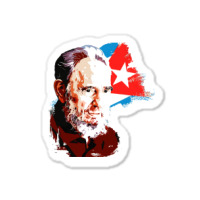 Fidel Castro Cuba Revolutionary Communist Sticker | Artistshot