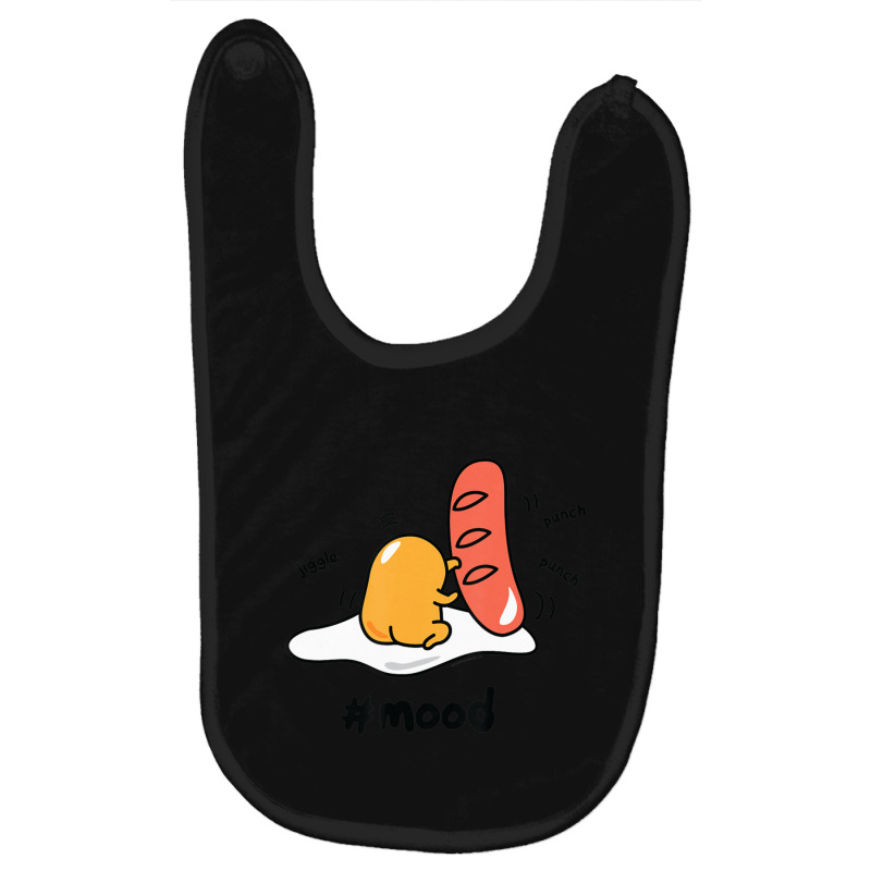 Trending Gudetama The Lazy Egg %23mood Boxing Punching Hot Dog Baby Bibs by Milne Charlton | Artistshot