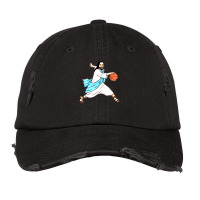 Jesus Play Basketball Funny Christmas Vintage Cap | Artistshot