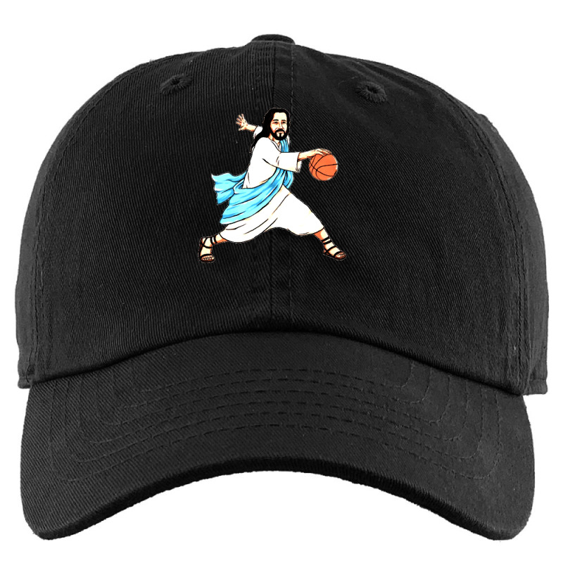 Jesus Play Basketball Funny Christmas Kids Cap by Davidartist | Artistshot