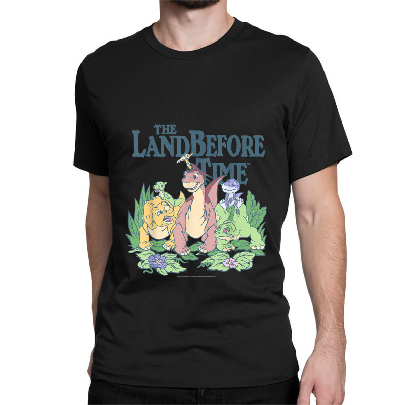 Land Before Time Pastel Dinosaur Friends Classic T-shirt | Artistshot