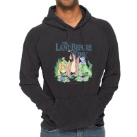 Land Before Time Pastel Dinosaur Friends Vintage Hoodie | Artistshot