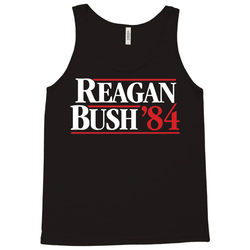 Reagan Bush 1984 Tank Top by tindokveh | Artistshot