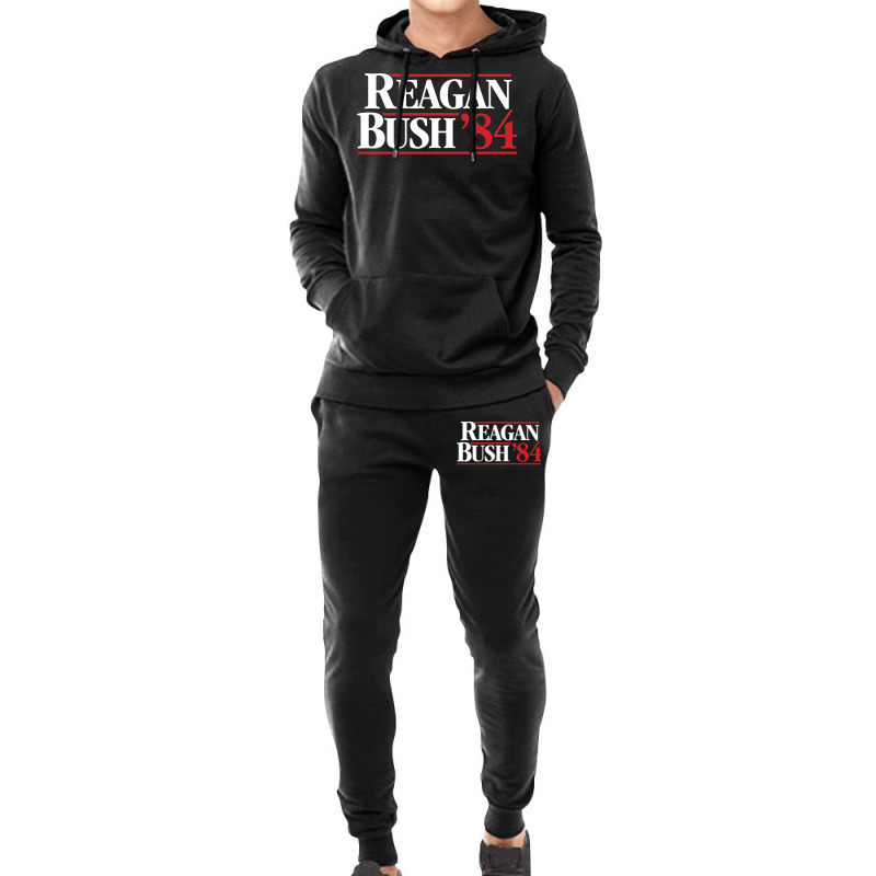 Reagan Bush 1984 Hoodie & Jogger set by tindokveh | Artistshot