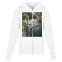 Aurora Aksnes Face Wolves Youth Zipper Hoodie | Artistshot