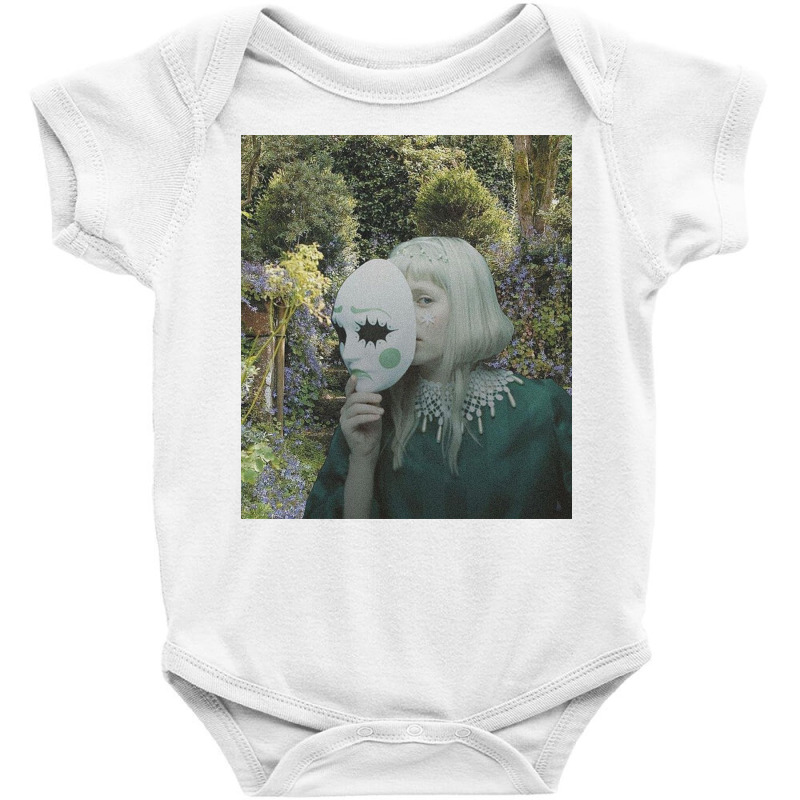 Aurora Aksnes Face Wolves Baby Bodysuit | Artistshot