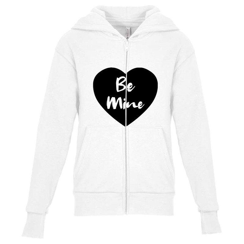 Be Mine Love Youth Zipper Hoodie by mentokgorengbakar | Artistshot