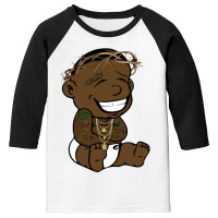 Animation Dabb Rap Youth 3/4 Sleeve | Artistshot