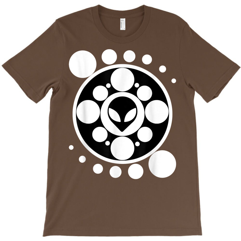 Green Space Alien Head Crop Circle Ufo Area 51 T-Shirt by Pinch1410 | Artistshot