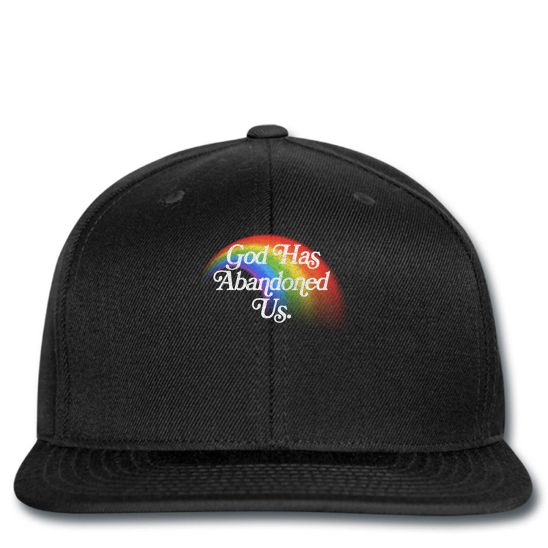 God Has Abandoned Us Nihilist Meme Design Printed hat by JudyRowena | Artistshot