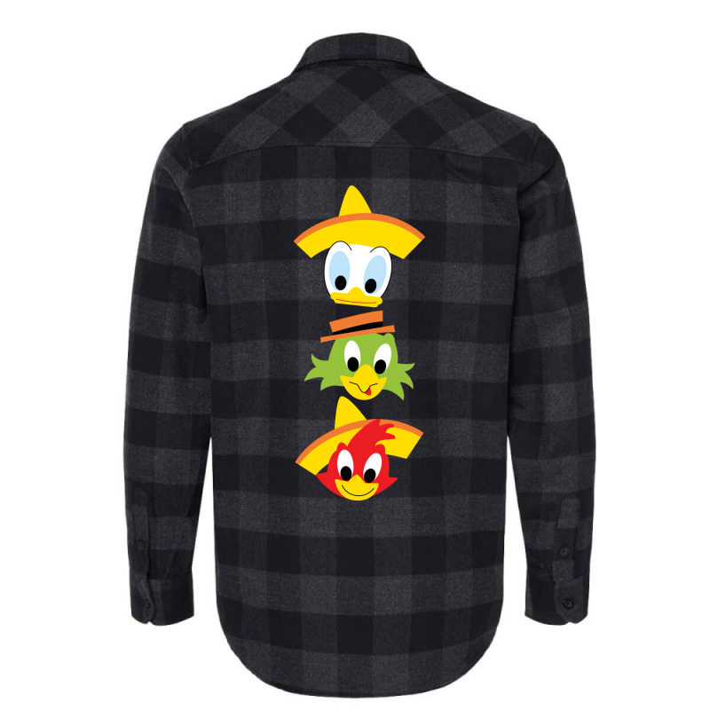 The Three Caballeros (1) Flannel Shirt by xhepogmiev | Artistshot