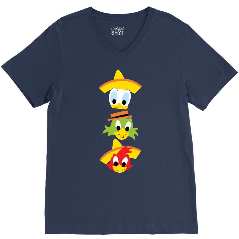 The Three Caballeros (1) V-Neck Tee by xhepogmiev | Artistshot