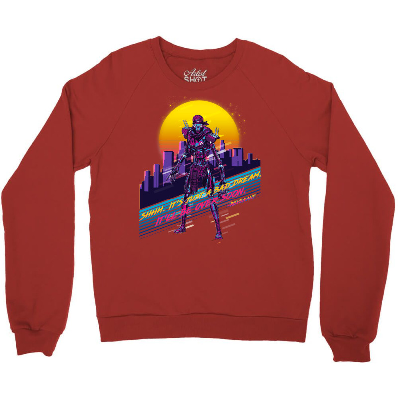 Apex Legends  Revenant 80s Retro Classic  (1) (1) Crewneck Sweatshirt by kaistosylinj | Artistshot