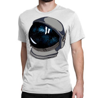 Astronauts Helmet  In The Space Classic  (1) Classic T-shirt | Artistshot