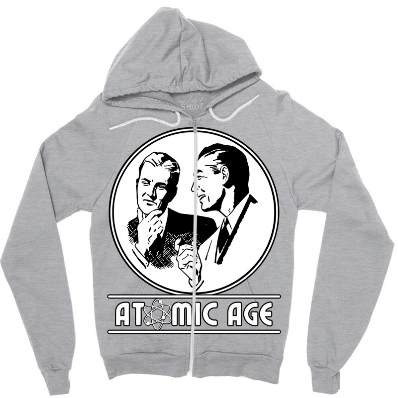 Atomic Age Classic Zipper Hoodie | Artistshot