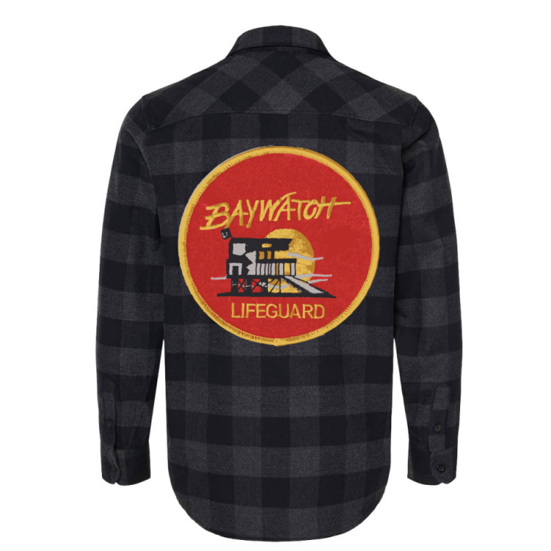 Baywatch Badge  Uniform Classic Flannel Shirt by kaistosylinj | Artistshot