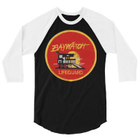 Baywatch Badge  Uniform Classic 3/4 Sleeve Shirt | Artistshot