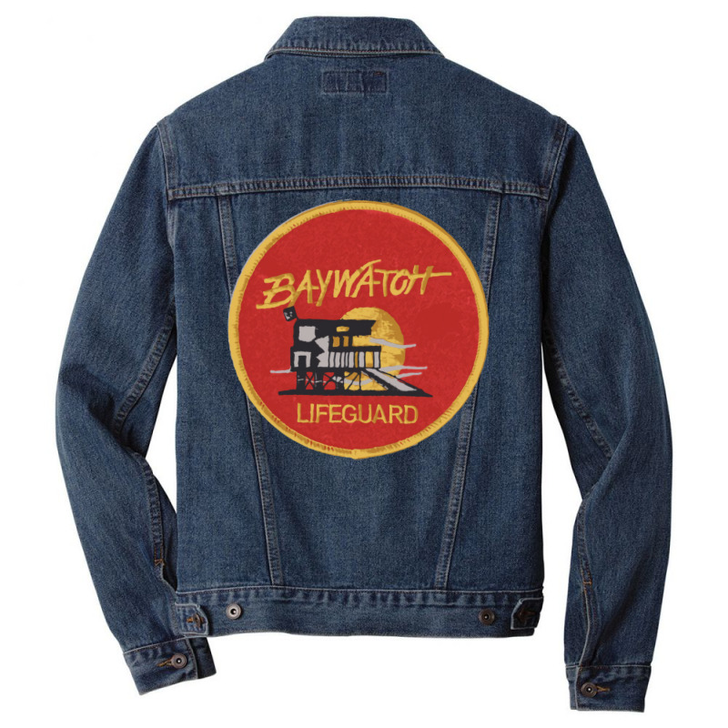 Baywatch Badge  Uniform Classic Men Denim Jacket by kaistosylinj | Artistshot