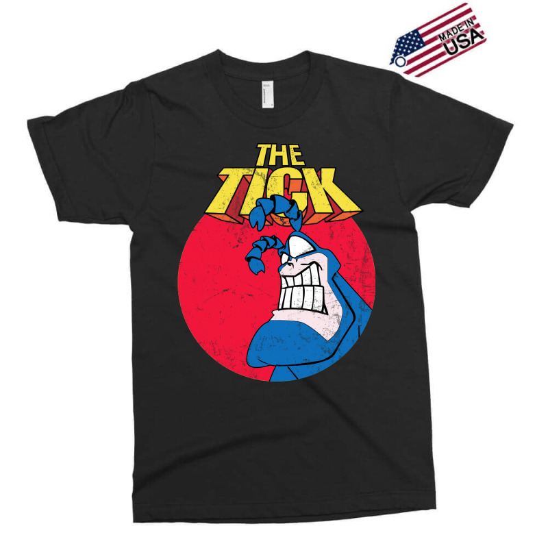 The Tick Superhero Vintage Exclusive T-shirt by vellosgezii1 | Artistshot