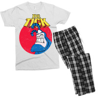 The Tick Superhero Vintage Men's T-shirt Pajama Set | Artistshot