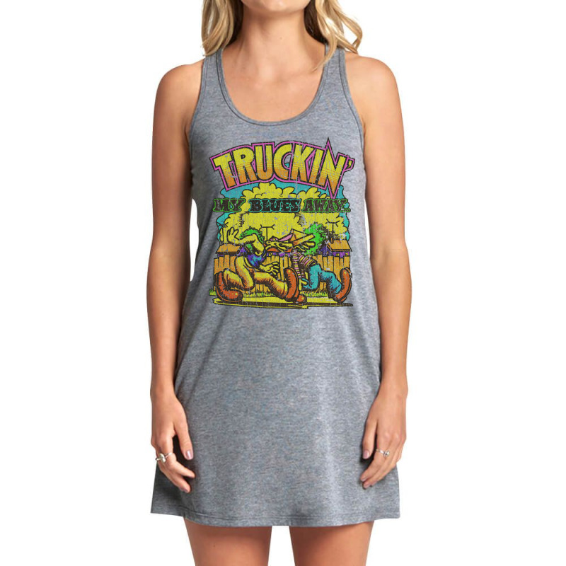 Truckin' My Blues Away 1967 (1) Tank Dress by tinhabcikd | Artistshot