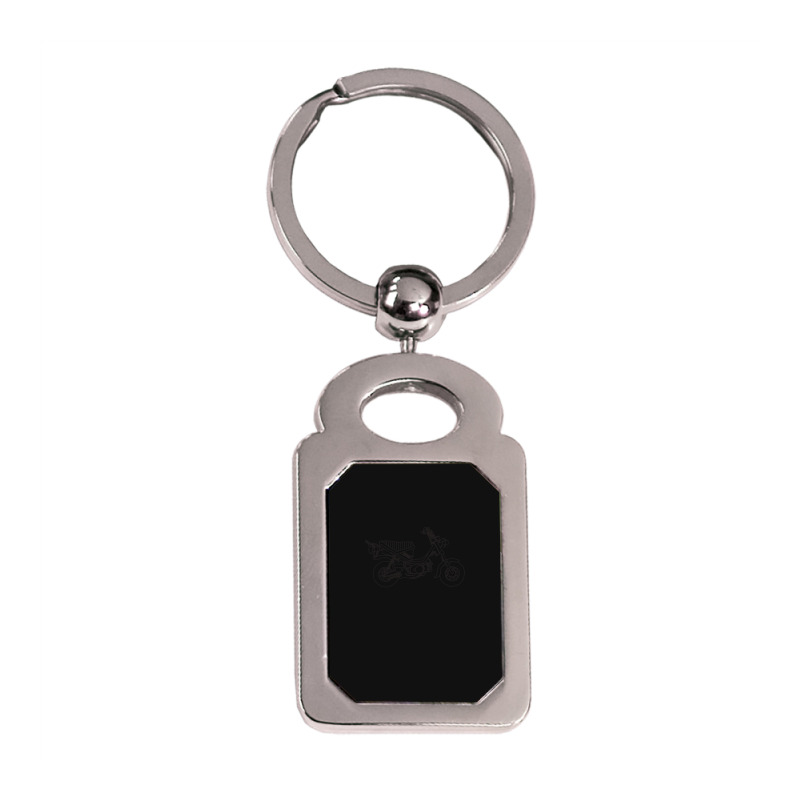 Chappy Vneck  (1) (1) (1) Silver Rectangle Keychain | Artistshot