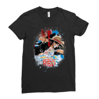 One Piece Film Red Ladies Fitted T-shirt | Artistshot