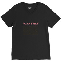 Nes Music Turnstile V-neck Tee | Artistshot