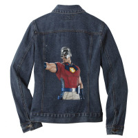 Peace Maker 1 Ladies Denim Jacket | Artistshot