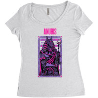 Pink Graphic Anubis Typical God Figure T Shirt Women's Triblend Scoop T-shirt | Artistshot