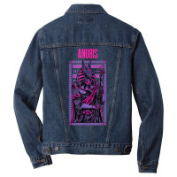 Pink Graphic Anubis Typical God Figure T Shirt Men Denim Jacket | Artistshot