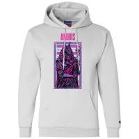 Pink Graphic Anubis Typical God Figure T Shirt Champion Hoodie | Artistshot