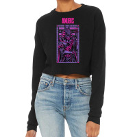 Pink Graphic Anubis Typical God Figure T Shirt Cropped Sweater | Artistshot