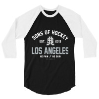 Grinder - Los Angeles 3/4 Sleeve Shirt | Artistshot