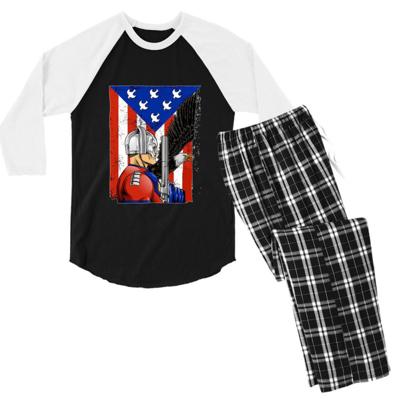 Peacemaker 13 Men's 3/4 Sleeve Pajama Set | Artistshot