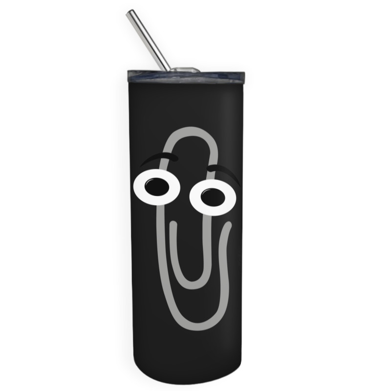 Rip Clippy Skinny Tumbler | Artistshot