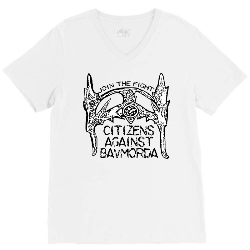 Citizens Against Bavmorda Classic  (1) V-Neck Tee by kaistosylinj | Artistshot