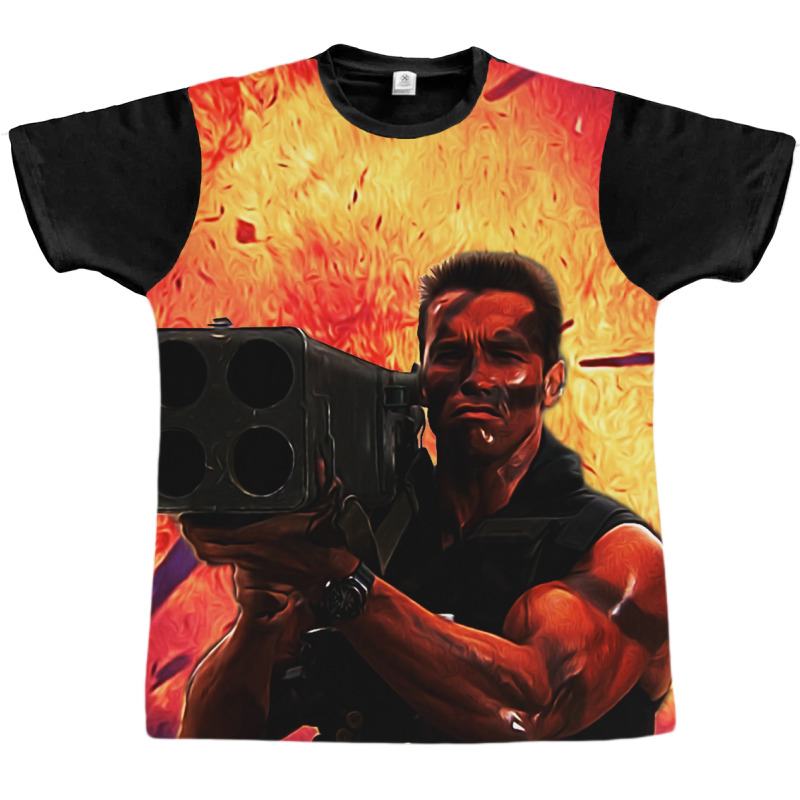 Commandoinspired Matrix Rocket Launcher Graphic  (1) Graphic T-shirt | Artistshot