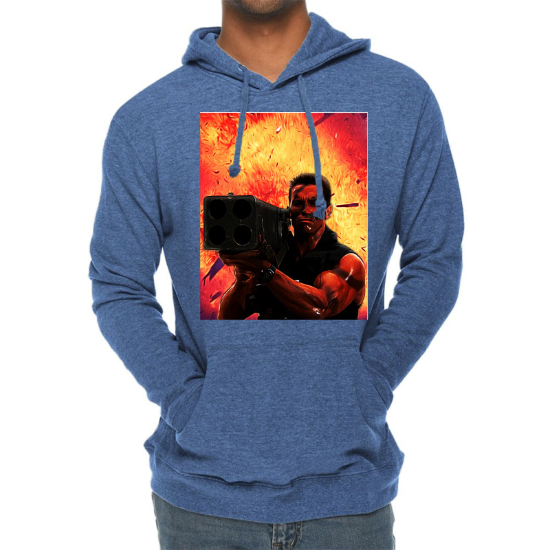 Commandoinspired Matrix Rocket Launcher Graphic  (1) Lightweight Hoodie | Artistshot