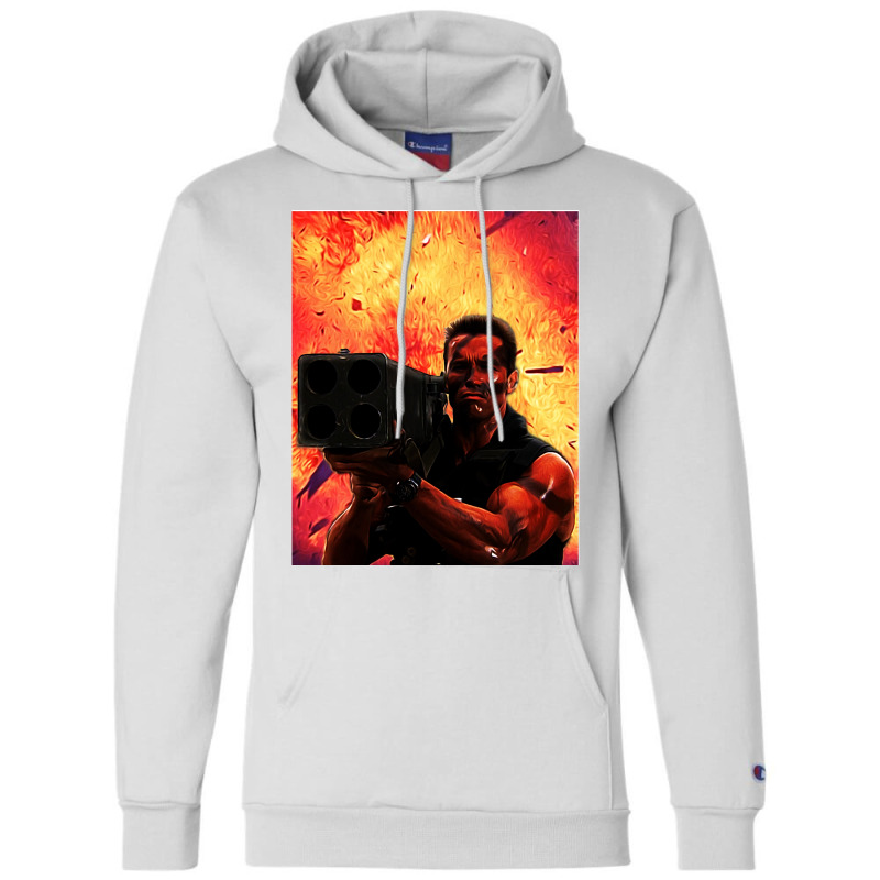 Commandoinspired Matrix Rocket Launcher Graphic  (1) Champion Hoodie | Artistshot