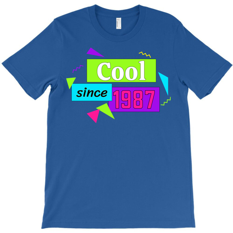 Cool Since 1987 Birthday Design  (1) (1) T-shirt | Artistshot