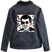 Hypnotic Trip Unisex Sherpa-lined Denim Jacket | Artistshot