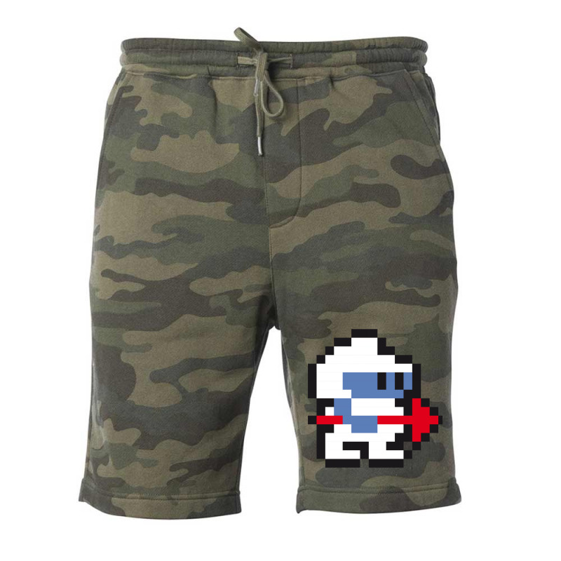 Dig Dug  (1) (1) Fleece Short by opobiluhtlaw | Artistshot