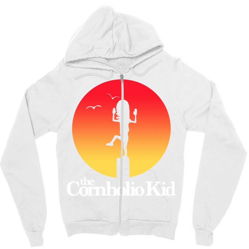 The Cornholio Kid Zipper Hoodie | Artistshot