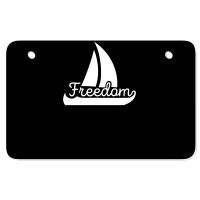 Freedom Of Sail Atv License Plate | Artistshot