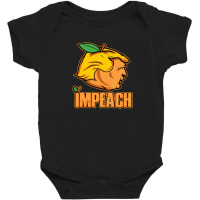 Impeach Trump Anti Trump Baby Bodysuit | Artistshot