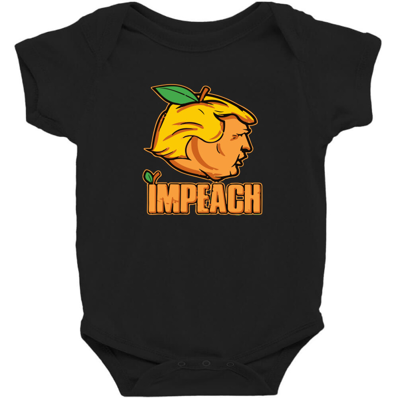 Impeach Trump Anti Trump Baby Bodysuit | Artistshot