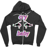 Crybaby Anime Eyes Classic  (1) (1) Zipper Hoodie | Artistshot