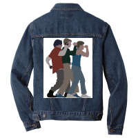 Breakfast Club Dance Red Men Denim Jacket | Artistshot