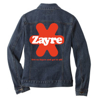 Zayre Department Hippie Boy Ladies Denim Jacket | Artistshot